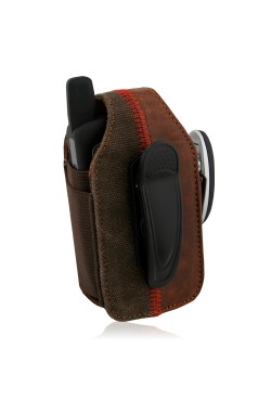 Swiss Leatherware Contrast Case for Most PDAs - Brown